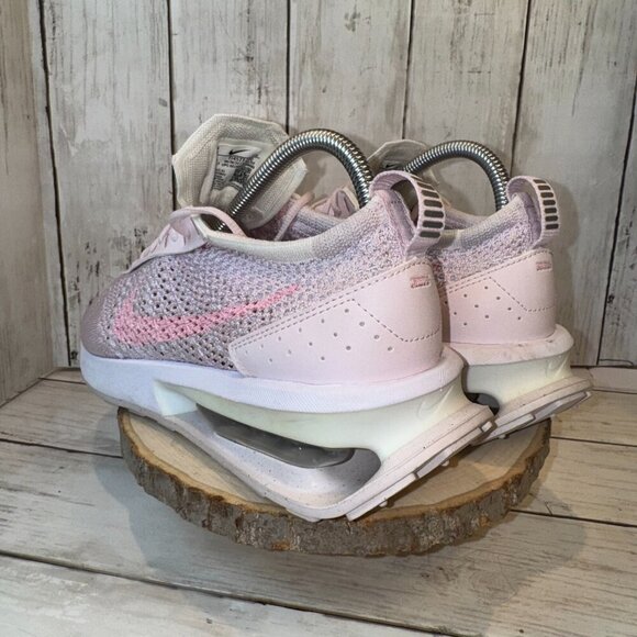 Nike Air Max Flyknit Racer Soft Pink Pearl FJ4577-100 Women’s Size 8.5 EUC - Picture 3 of 7